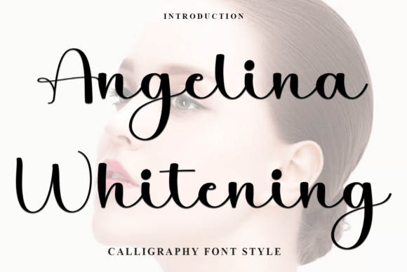 Angelina Whitening: A Handwritten Typeface That Breathes Quiet Confidence