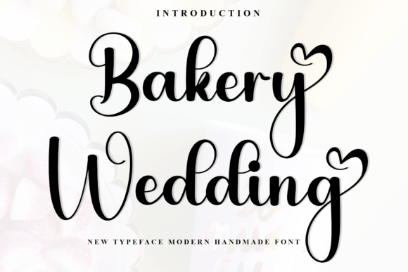 Bakery Wedding Font: A Warm, Playful Display Typeface for Digital Brands