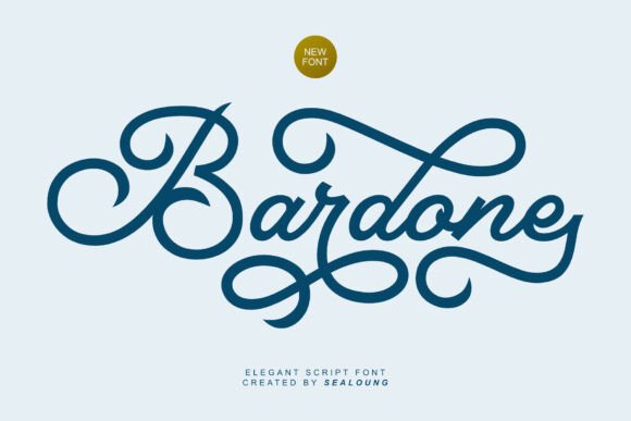 Bardone: A Modern Script Font for Scroll-Stopping Brand Content