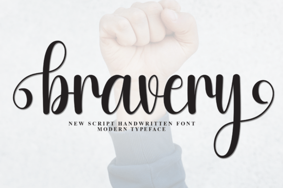 Bravery: A Script Font That Elevates Real Small Business Branding