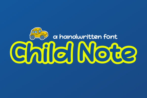 Child Note Font: Playful, Readable & Perfect for Kids’ Products
