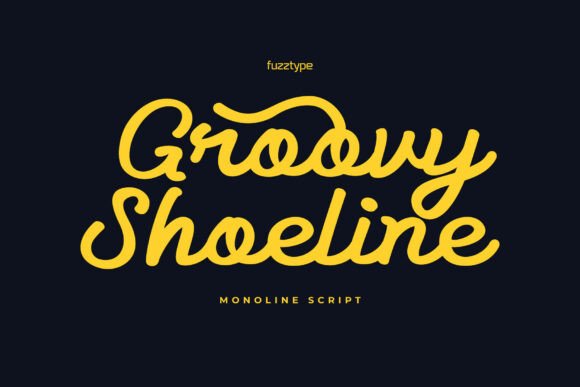 Groovy Shoeline: A Thoughtful Script Font for Editorial Warmth