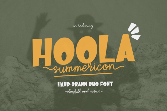 Hoola Summericon Duo: A Friendly Script Font for Small Business Branding