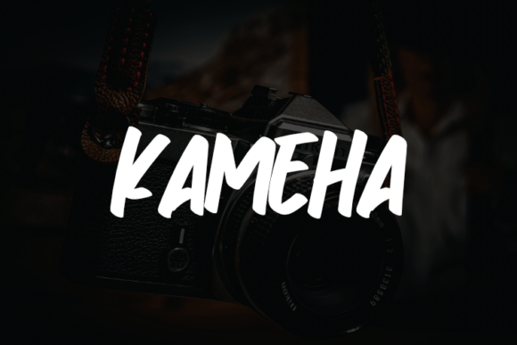 Kameha: A Script Amp Font That Strengthens Your Brand Identity