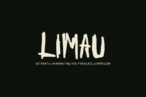 Limau: A Raw Handwritten Font That Means Business