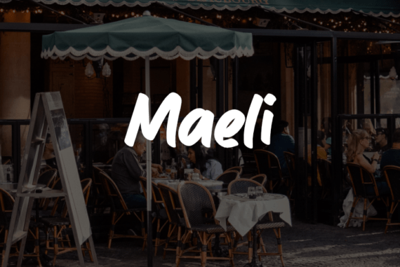 Maeli: A Script Font That Makes Your Brand Feel Thoughtful & Polished