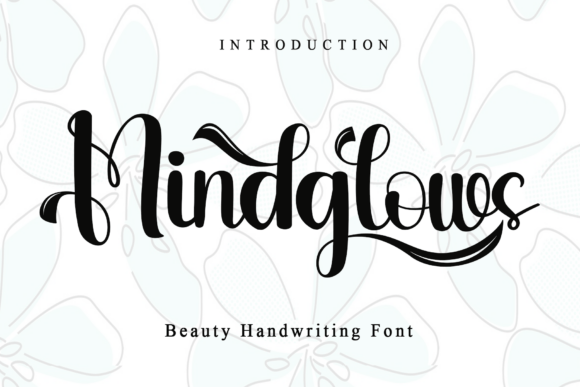 Mindglows: A Script Font That Elevates Real Small Business Branding