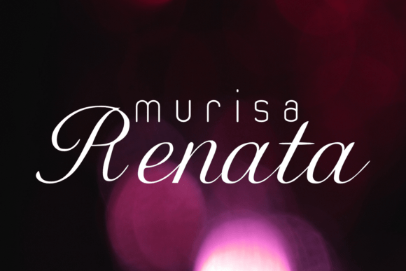 Murisarenata Regular: A Refined Script Font for Digital Branding