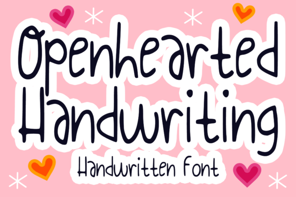 Openhearted Handwriting: A Friendly, Scroll-Stopping Script Font