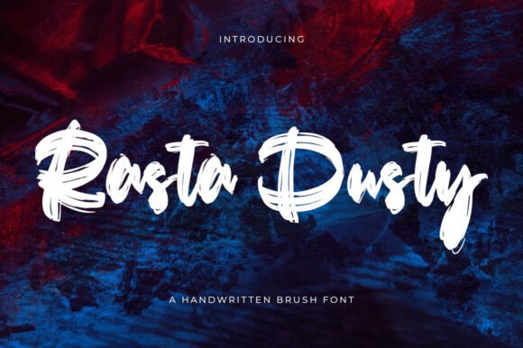 Rasta Dusty: A Bold Handwritten Font for Crafters & Sellers
