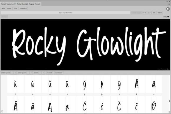 Rocky Glowlight: A Handcrafted Font That Builds Trust