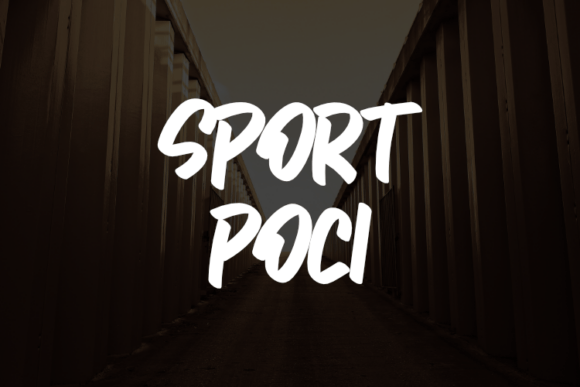 Sport Poci: A Warm, Expressive Script Font for Digital Branding