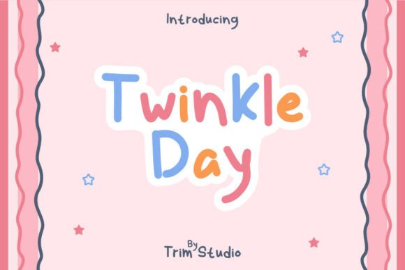 Twinkleday Regular: A Whimsical Display Font for Friendly Digital Brands